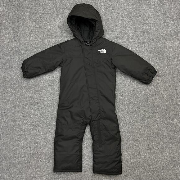 The North Face Snowsuit Baby 6-12 Months Black DryVent Hooded One Piece - Picture 1 of 10